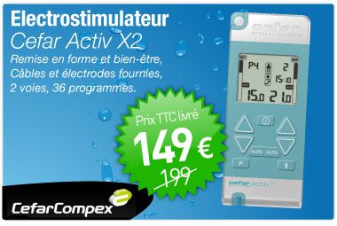 Promo Cefar Activ X2