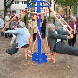 Jeu d'extérieur body cheval