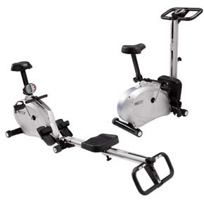 Vélo d'appartement rameur CARE Dual Trainer