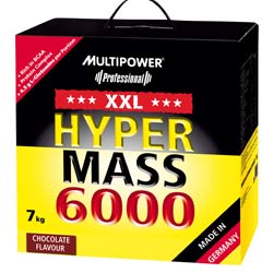 Gainer Multipower Hyper Mass 6000 + Glutamine