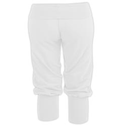 Pantacourt de Yoga Blanc Capri PRO FORM