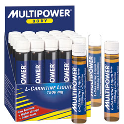 Brule graisse Multipower l-carnitine liquide