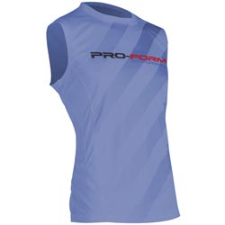 T-Shirt sans manches Bleu Performance PRO FORM