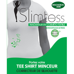 T-shirt minceur Cosméto Textile Slimtess