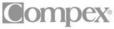 Logo Compex gris electrostimulation
