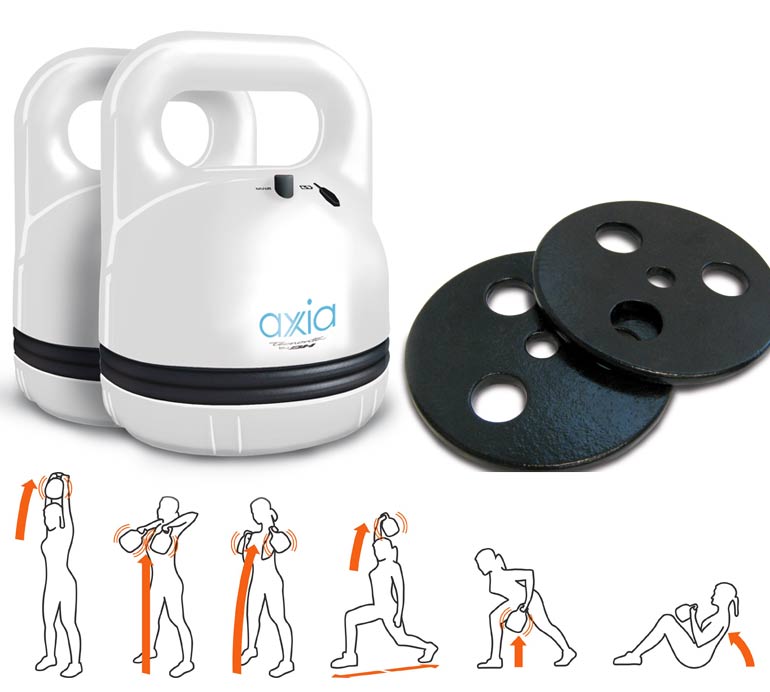 Axia dumbbell vibro