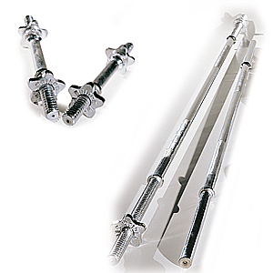 Barres chromées Weider