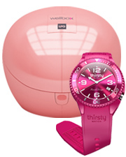 Wellbox cadeau montre Thirsty pink Wellbox cadeau montre Thirsty pink