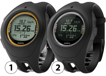 Coloris de la montre Suunto X10 Coloris de la montre Suunto X10