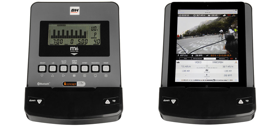 Console m6 bh fitness dual Console m6 bh fitness dual