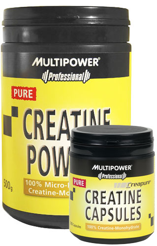 Multipower creatine creapure poudre et gélules