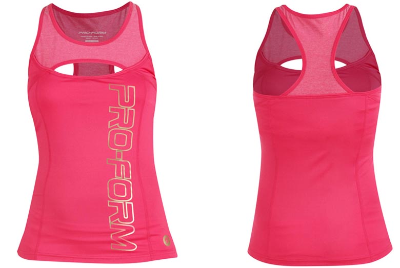Débardeur Performance PRO FORM Hibiscus