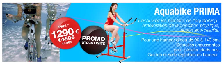 Vélo aquabike Augusta en promotion