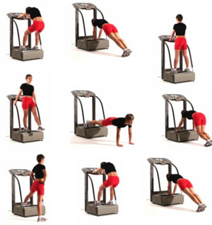 Exercices de la Plaque oscillante MEDIOS de Tonic Vibe