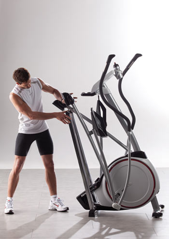 Rangement du vélo elliptique ELYX 7 KETTLER Rangement du vélo elliptique ELYX 7 KETTLER