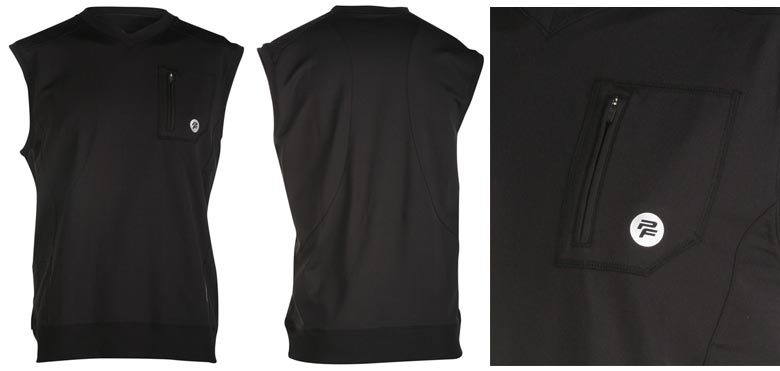 Sweat sans manches Performance PRO FORM Noir