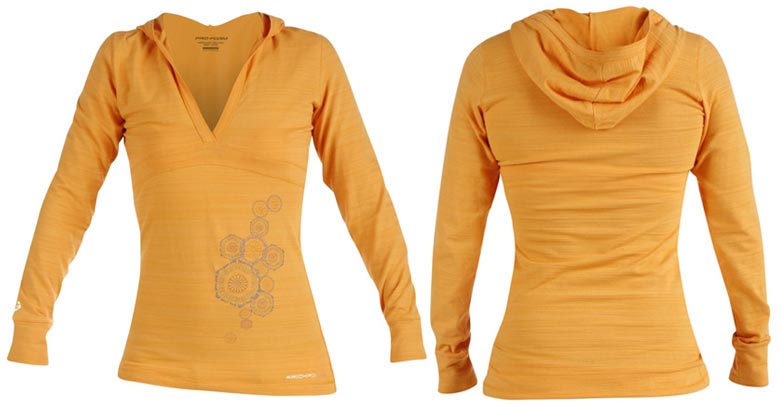 Tee Shirt manches longues de Yoga Safran PRO FORM