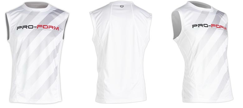 Tee Shirt sans manches Performance PRO FORM Blanc