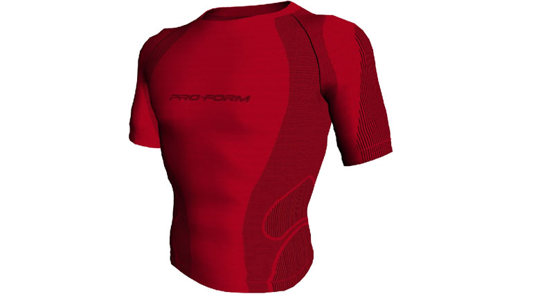 T shirt Rouge PRO FORM