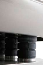 Système absorption des vibrations de la plateforme Fitvibe excel
