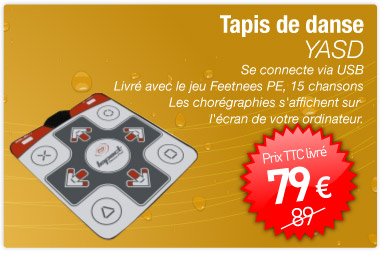 YASD Promotion tapis de danse YASD
