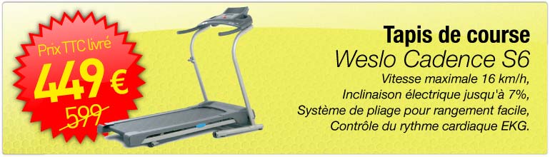 Weslo cadence s6 Weslo cadence s6