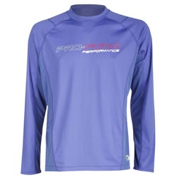 T-Shirt manches longues Bleu Performance PRO FORM