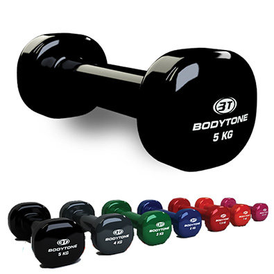 bodytone vinyl dumbbell