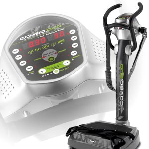 Plaque vibrante 2 en 1 BH Fitness Combo Duo