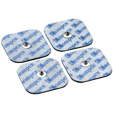 Electrodes pour électrostimulateur Compex Dura Stick Snap 50 x 50