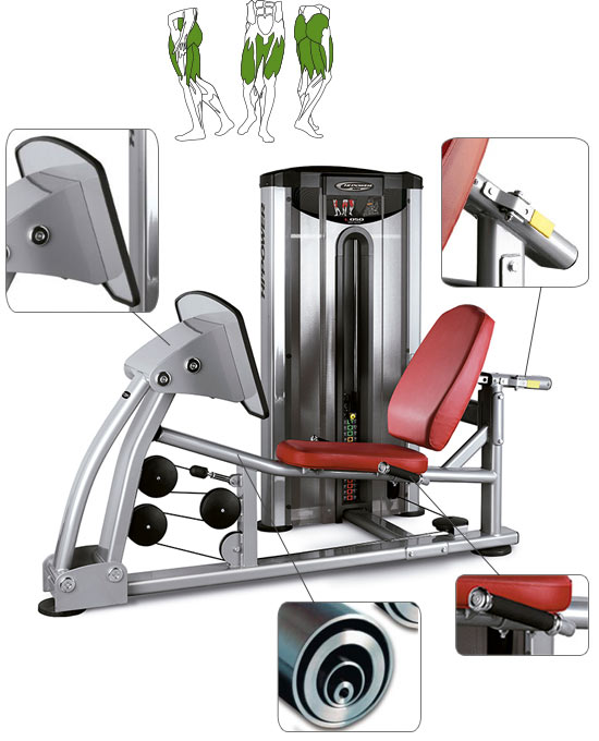 Banc de musculation BH Power LK Line Leg Press