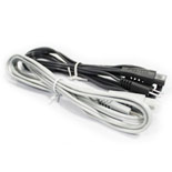 Câbles gris pour traitements micro courants Activa 500 pro