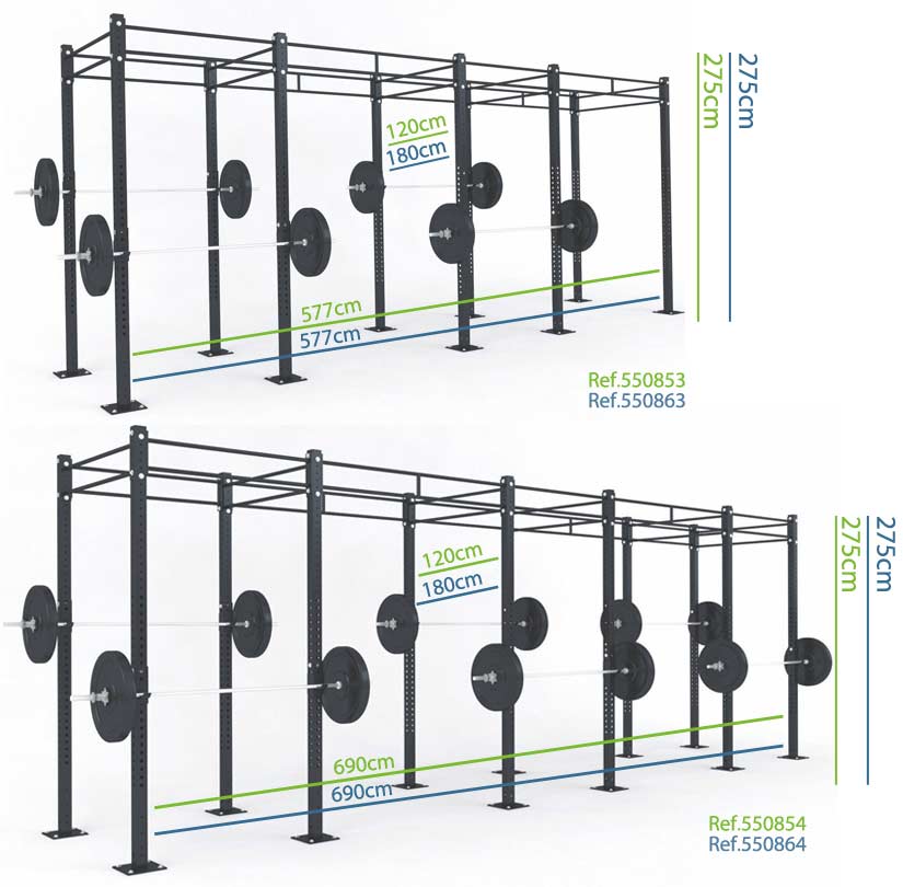 Dimensions cage centrale amaya 2