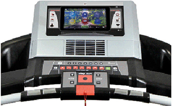 Ecran du tapis fitness BH G6520TFT