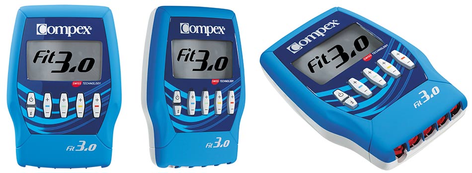 COMPEX Fit 3.0, programmes fitness, antidouleur, rééducation