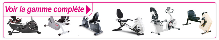 Voir toute la gamme des vélos d'appartements semi-allongés Voir la gamme complète de vélos d appartement semi allongés