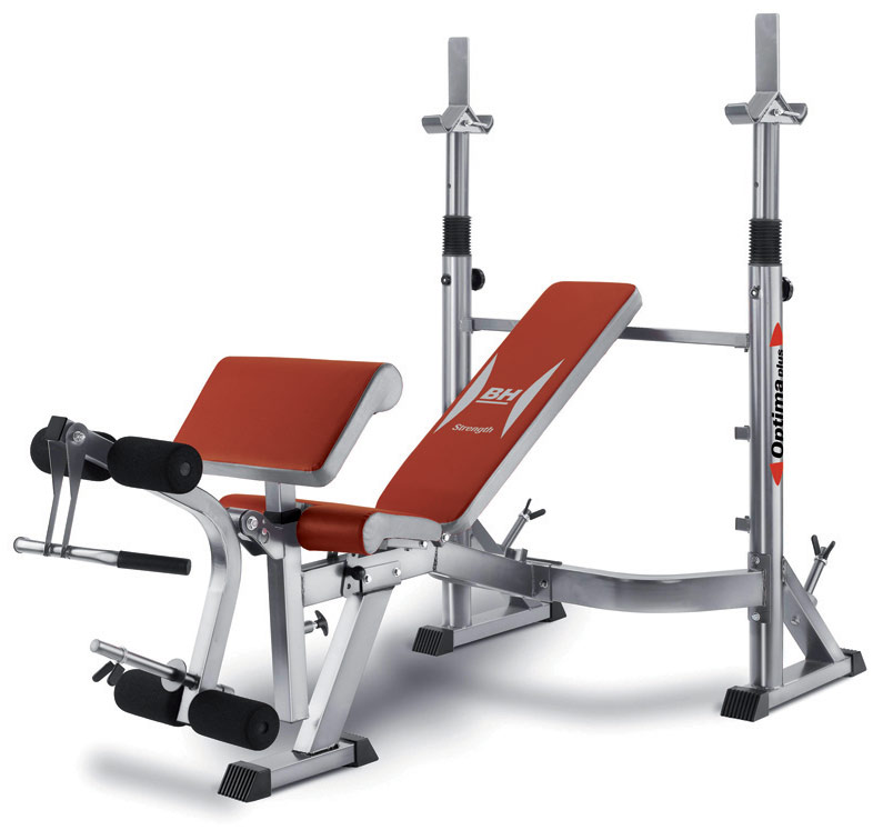 Banc de musculation à poids libres BH Fitness Optima Press