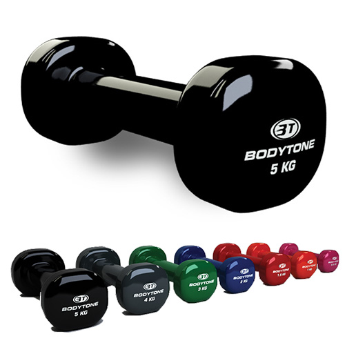 Poids cross training bodytone vinyl dumbbell