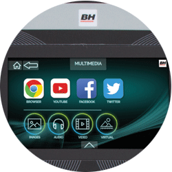 Software du tapis de course BH Fitness G6428TFT