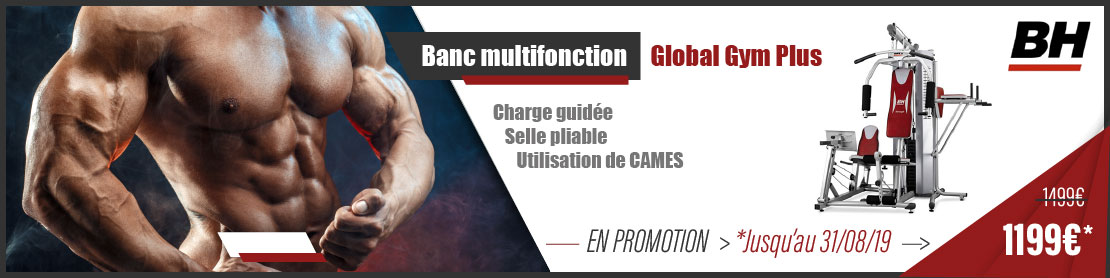 Banc multifonction BH Fitness Global Gym Plus
